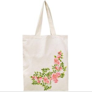 Leaves + Flowers Brand New Tote Bag